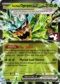 Teal Mask Ogerpon ex (Prize Pack Series 7)