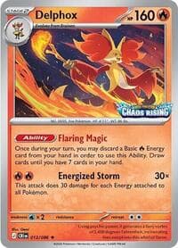 Delphox (Chaos Rising Stamped)