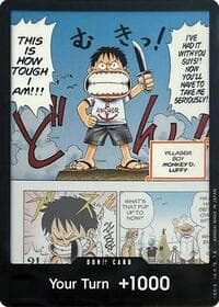DON!! Card (Young Luffy) (Devil Fruits Collection Vol. 1)