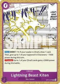 Lightning Beast Kiten