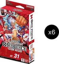 Starter Deck 31: RED Monkey.D.Luffy Display