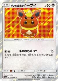 Poncho-wearing Eevee