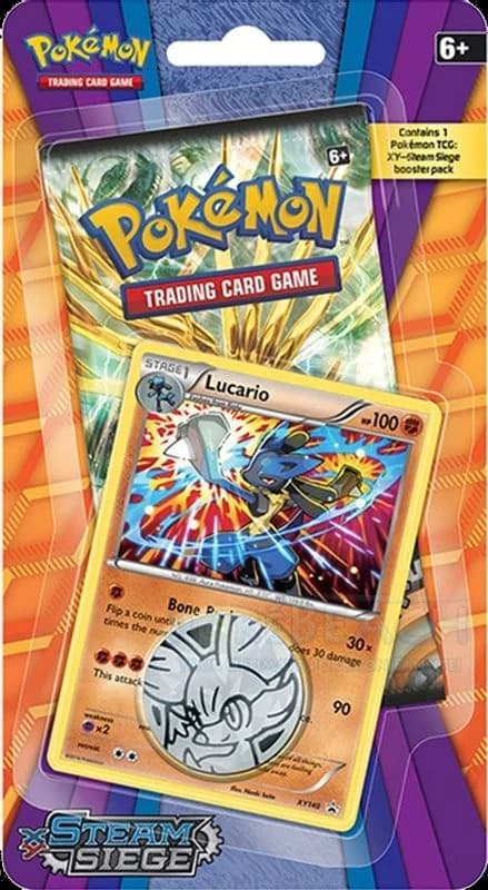 Steam Siege Single Pack Blister [Lucario]