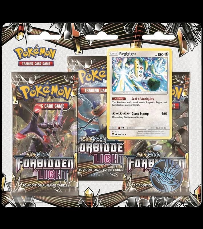Forbidden Light 3 Pack Blister [Regigigas]