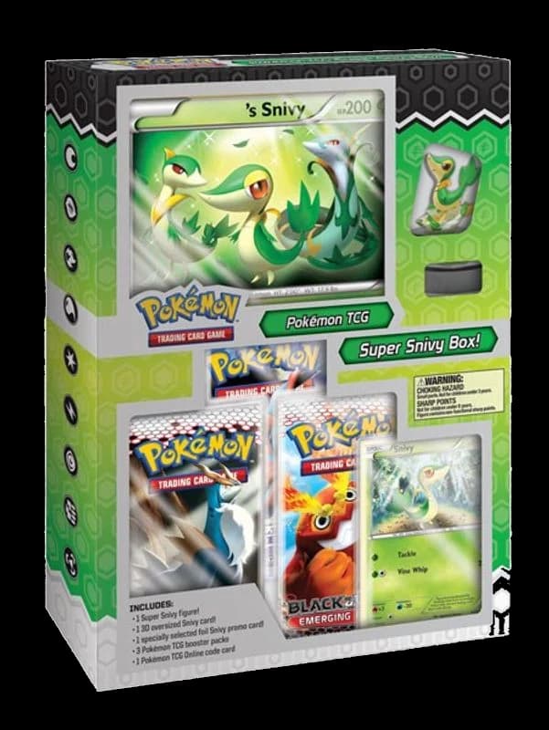 Starter Figure Boxes: Super Snivy Box