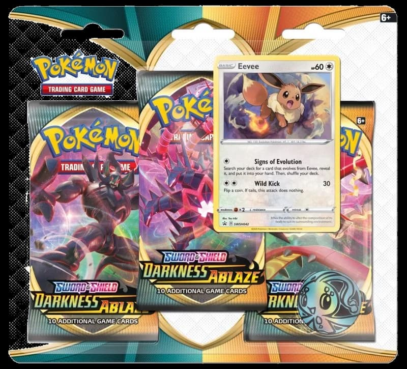 Darkness Ablaze 3 Pack Blister [Eevee]