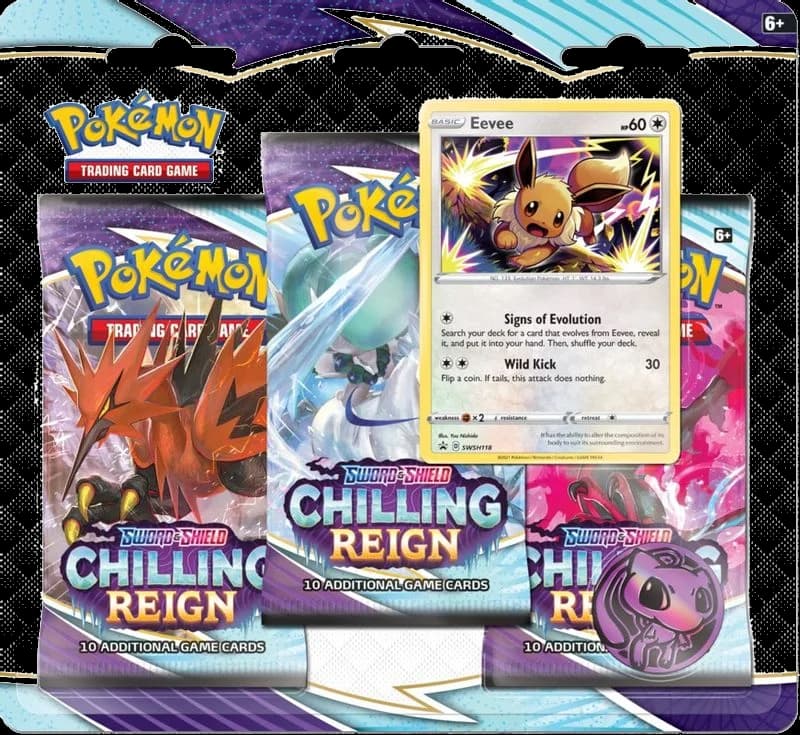 Chilling Reign 3 Pack Blister [Eevee]
