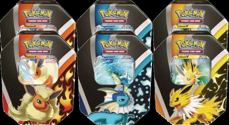 Eevee Evolutions Tin Case