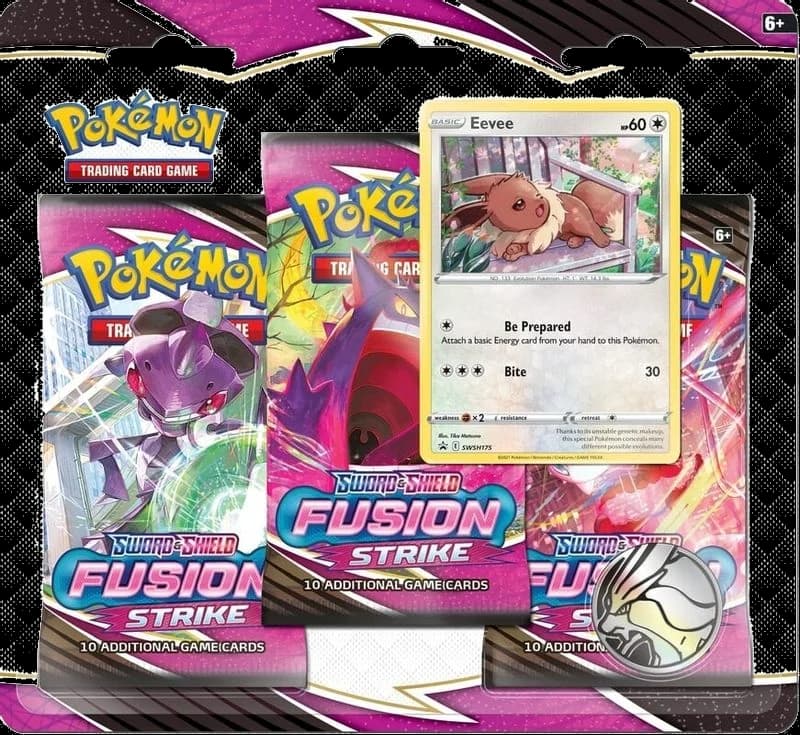 Fusion Strike 3 Pack Blister [Eevee]