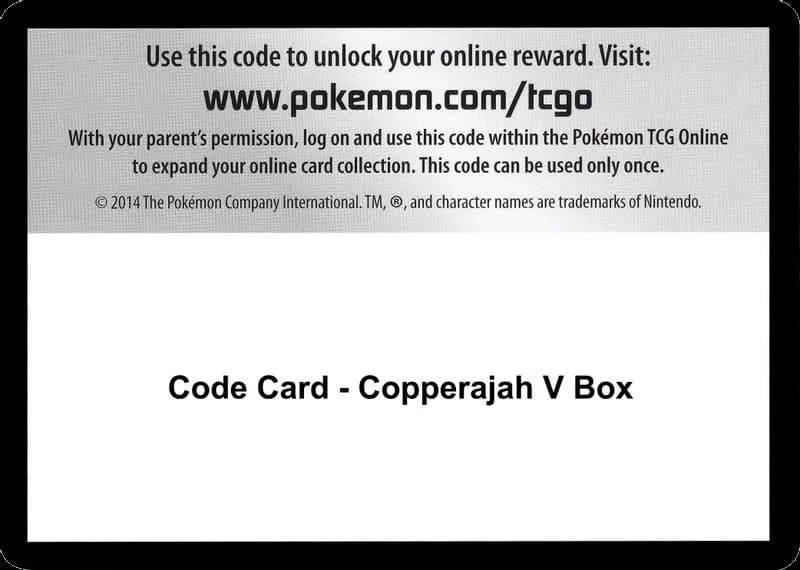Code Card - Copperajah V Box