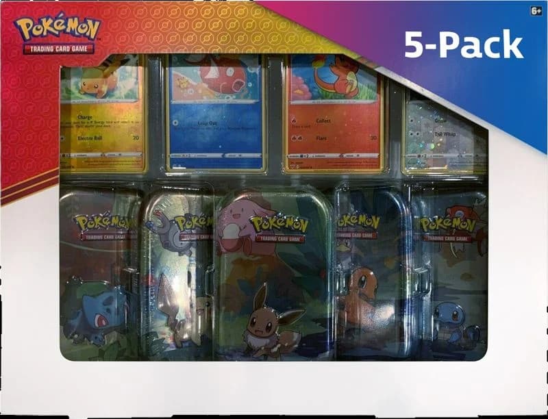 Kanto Friends Mini Tins 5-Pack