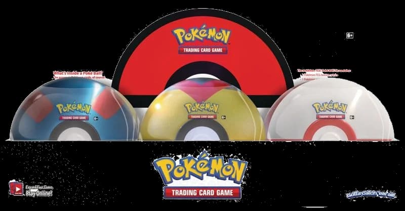 Poke Ball Tin Display (Q1 2021)