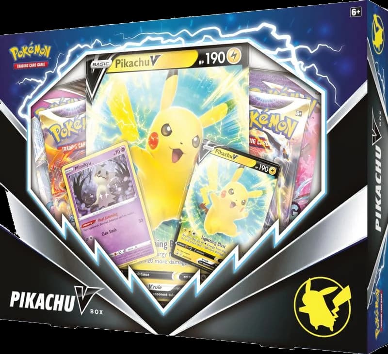 Pikachu V Box