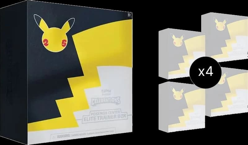 Celebrations Pokemon Center Elite Trainer Box Case (Exclusive)
