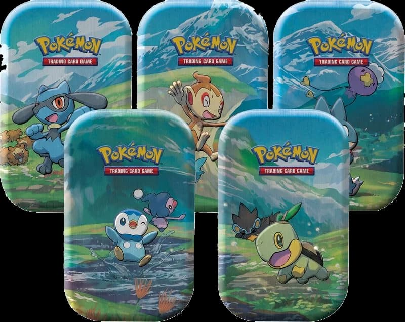 Sinnoh Star Mini Tin [Set of 5]