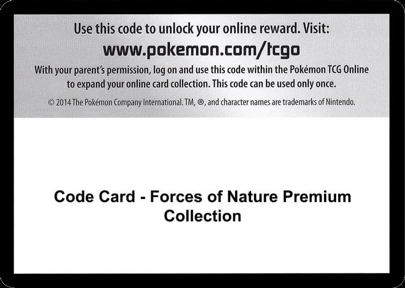Code Card - Forces of Nature Premium Collection