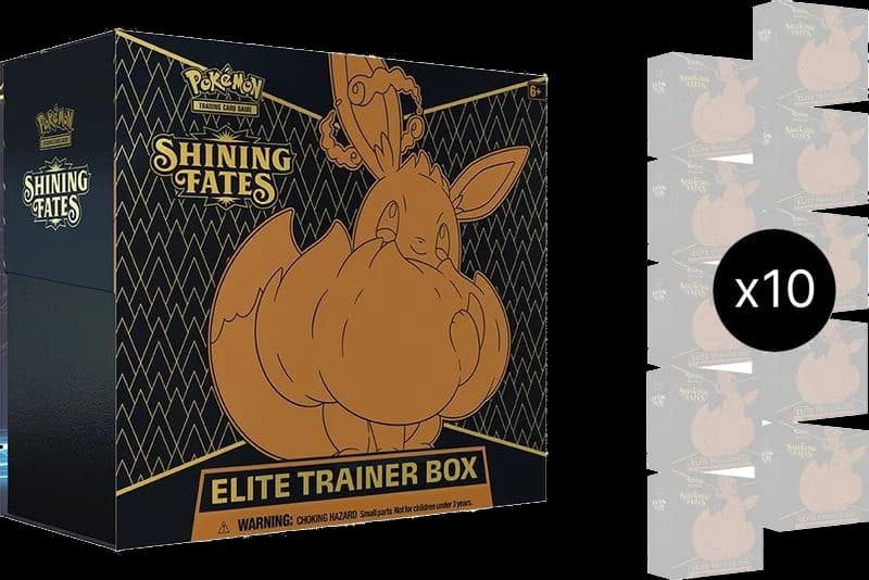 Shining Fates Elite Trainer Box Case