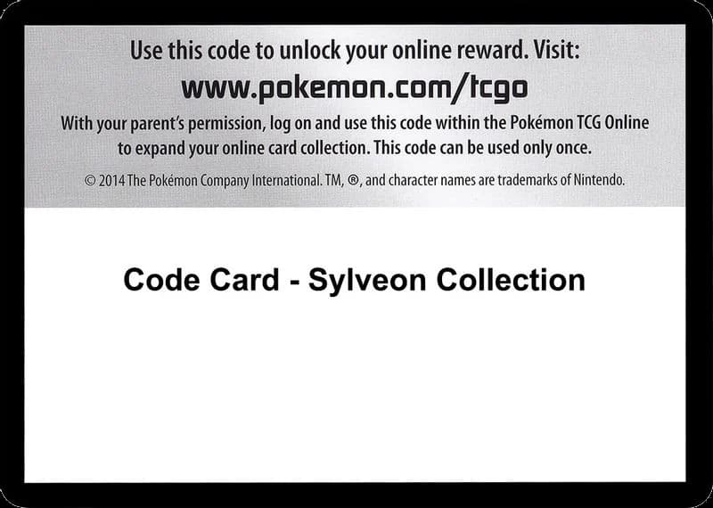 Code Card - Sylveon Collection