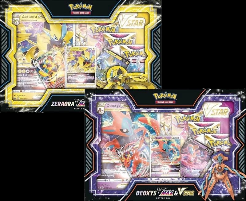 Deoxys/Zeraora VMAX & VSTAR Battle Box [Set of 2]