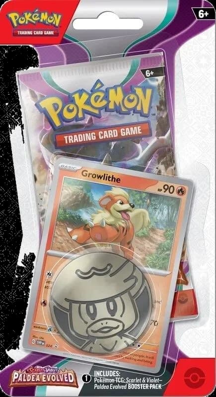 Paldea Evolved Single Pack Blister [Growlithe]