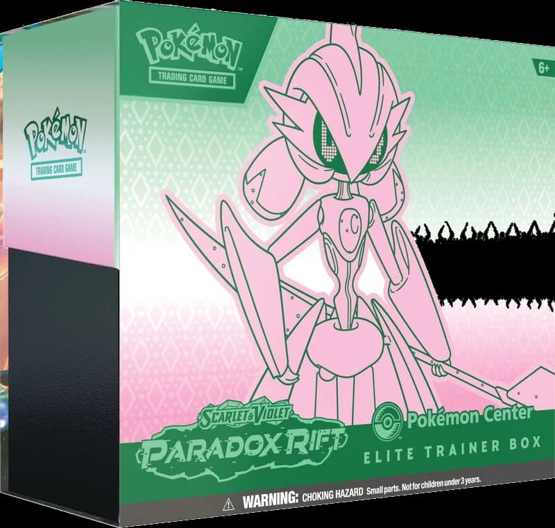 Paradox Rift Pokemon Center Elite Trainer Box (Exclusive) [Iron Valiant]