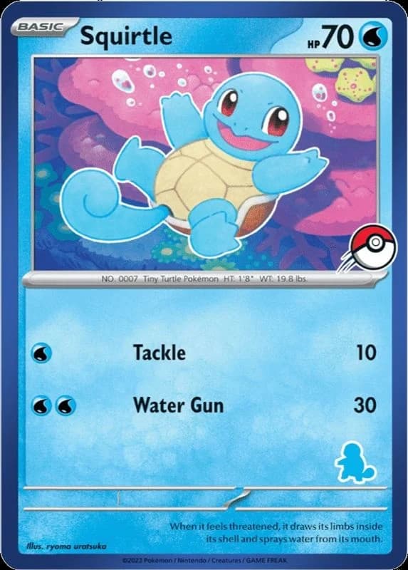 Squirtle (Blue Border)