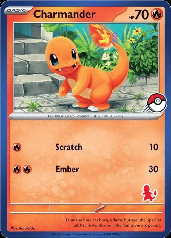 Charmander (Blue Border)