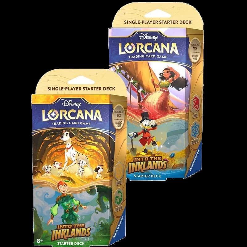 Disney Lorcana: Into the Inklands Starter Deck [Set of 2]