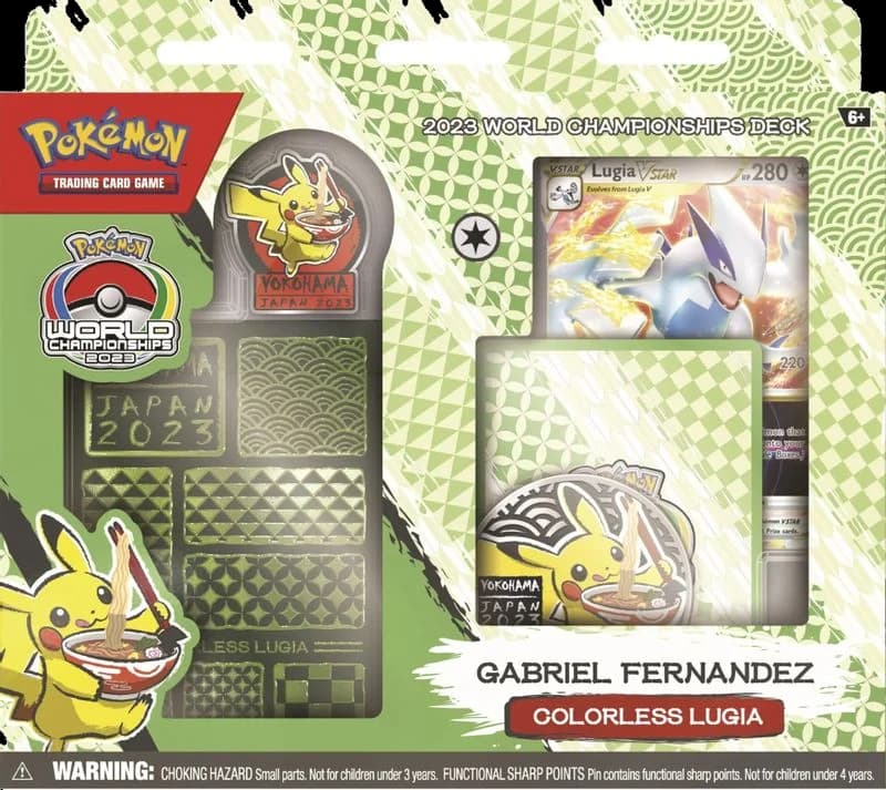 2023 World Championship Deck: Gabriel Fernandez (Colorless Lugia)