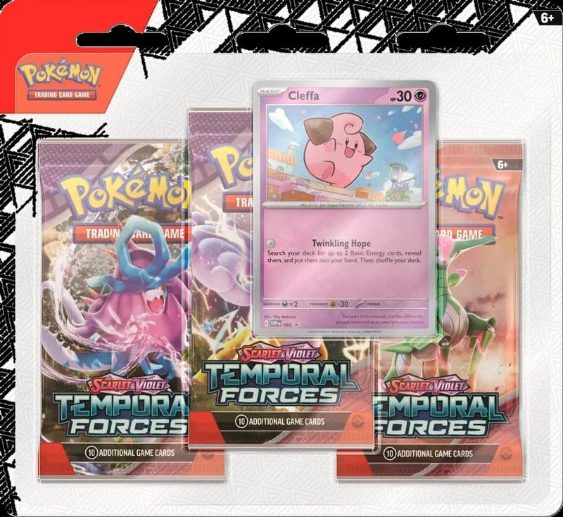 Temporal Forces 3 Pack Blister [Cleffa]