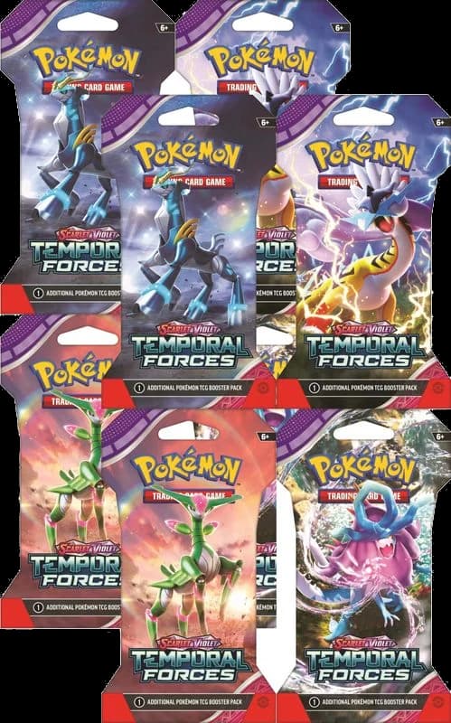 Temporal Forces Sleeved Booster Pack Bundle [Set of 8]