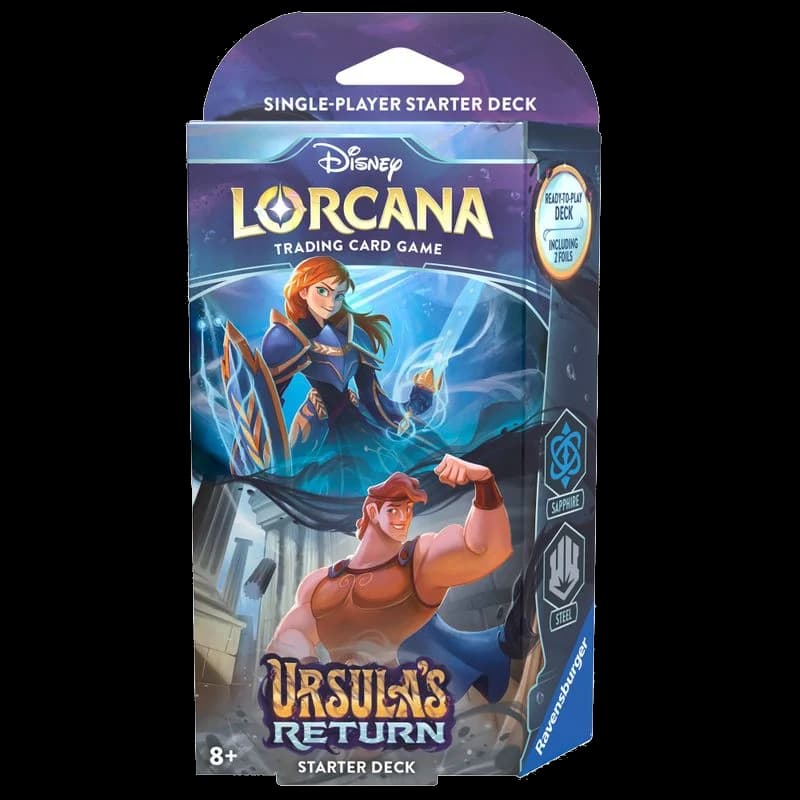 Disney Lorcana: Ursula's Return Starter Deck (Sapphire & Steel)