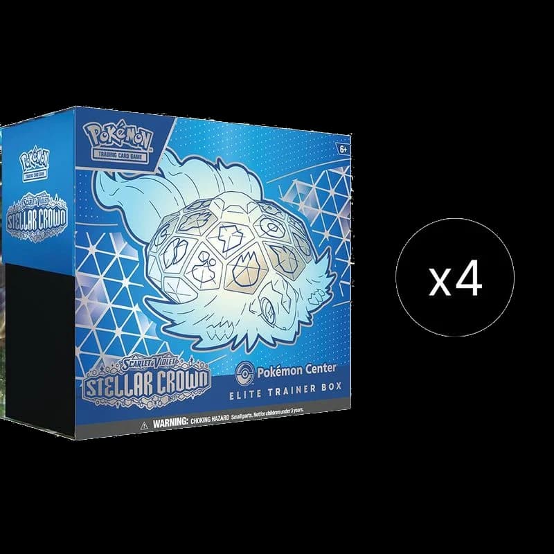 Stellar Crown Pokemon Center Elite Trainer Box (Exclusive) Case