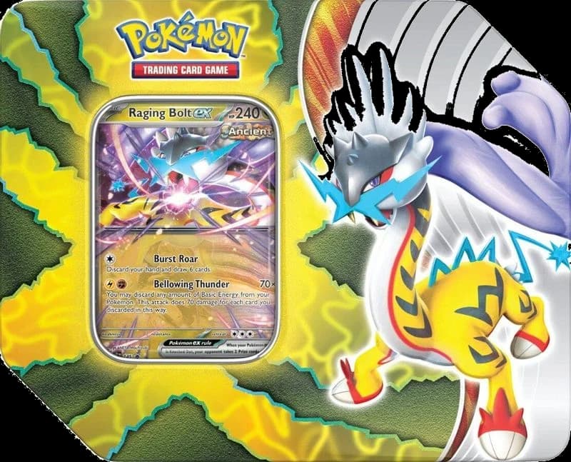 Paradox Destinies Tin [Raging Bolt ex]