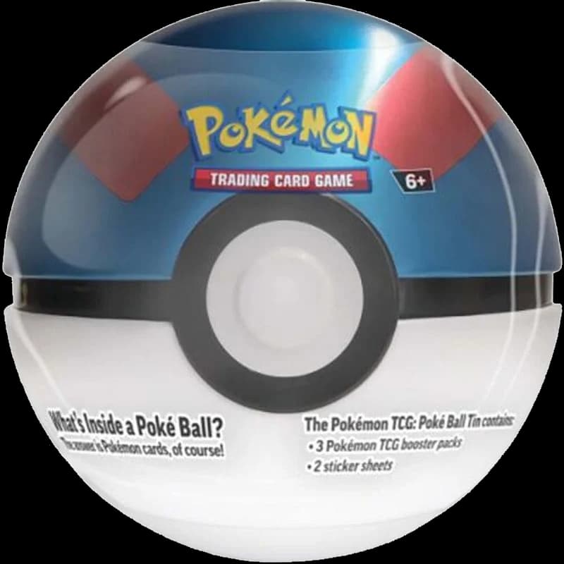 Pokemon - Poke Ball Tin - Great Ball (Q4 2024)
