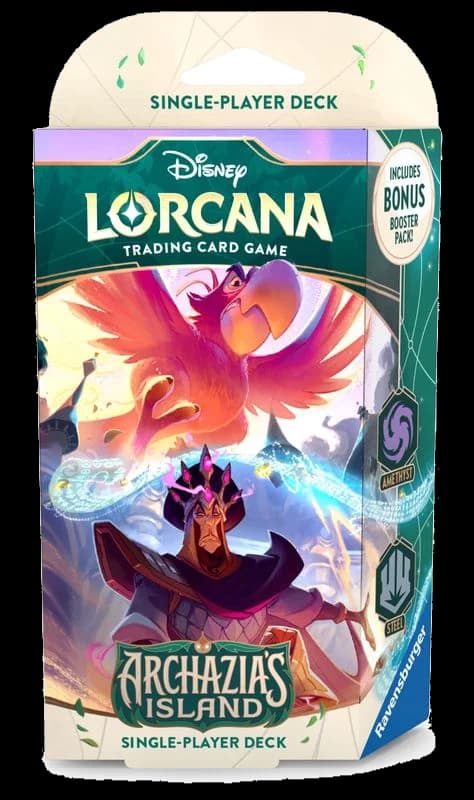 Disney Lorcana: Archazia's Island Starter Deck (Amethyst & Steel)