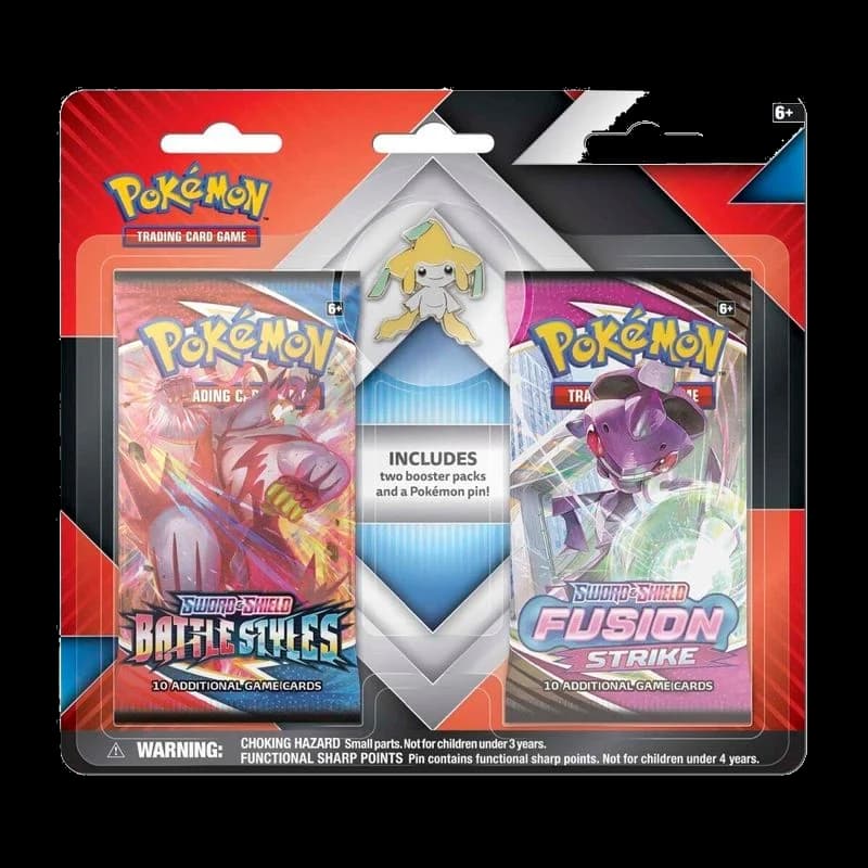 2 Booster Packs & Jirachi Collector's Pin