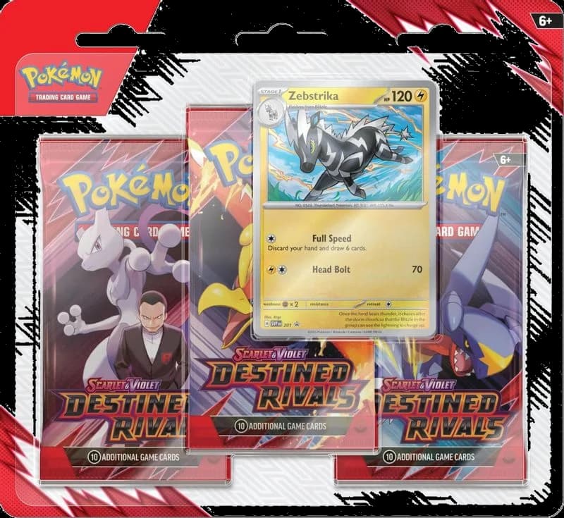 Destined Rivals 3 Pack Blister [Zebstrika]