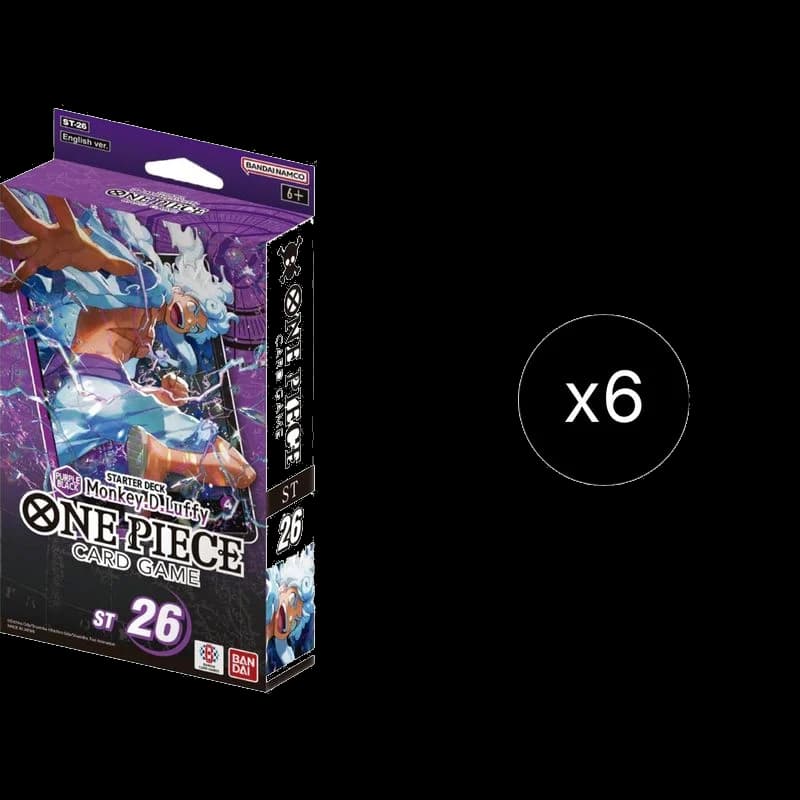 Starter Deck 26: PURPLE/BLACK Monkey.D.Luffy