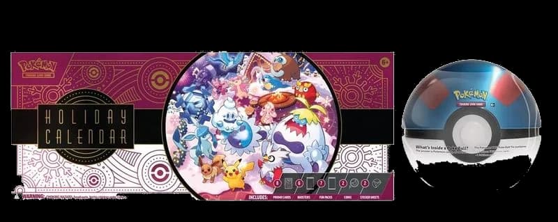 Costco Pokemon Pokemon Holiday Calendar and Great Ball Bundle