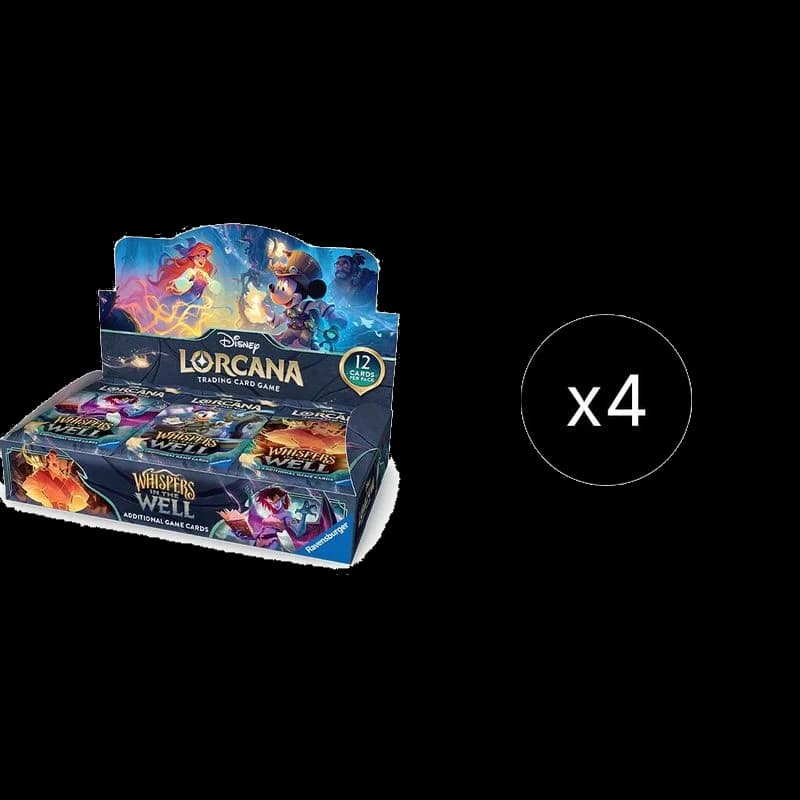 Disney Lorcana: Whispers in the Well Booster Box Case