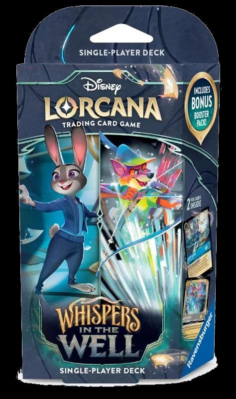 Disney Lorcana: Whispers in the Well Starter Deck (Sapphire & Steel)