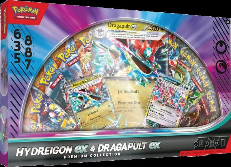 Hydreigon ex & Dragapult ex Premium Collection