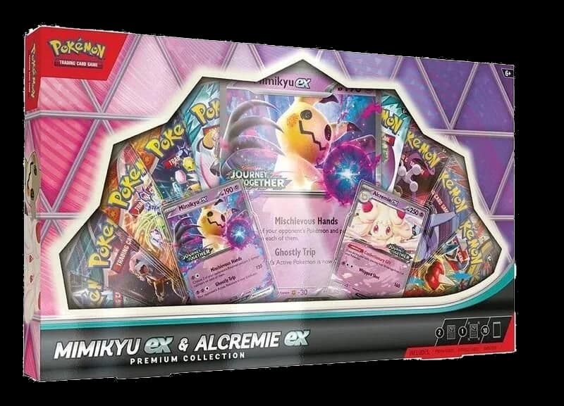 Mimikyu ex & Alcremie ex Premium Collection