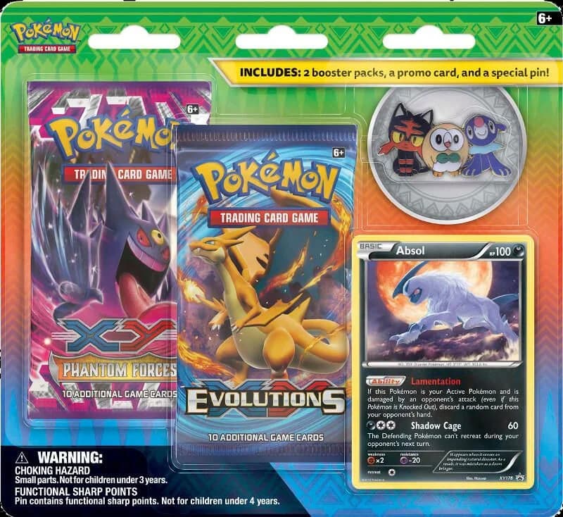 Alola Trio Pin Blister