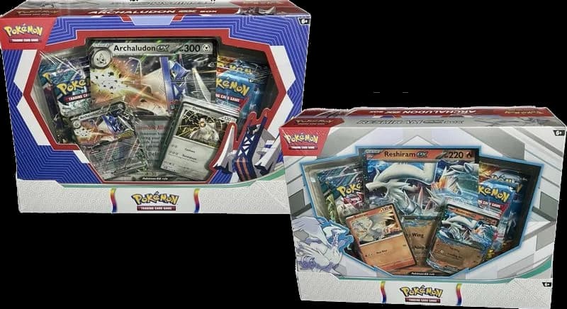 Reshiram & Archaludon ex Box [Set of 2]
