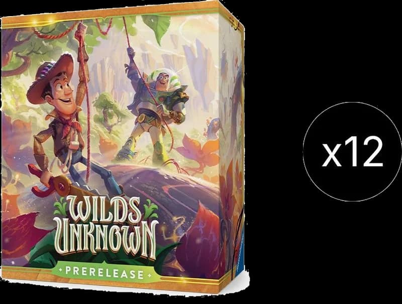 Disney Lorcana: Wilds Unknown Prerelease Box Case
