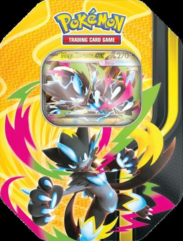 Mega Forces Tin [Mega Zeraora ex]