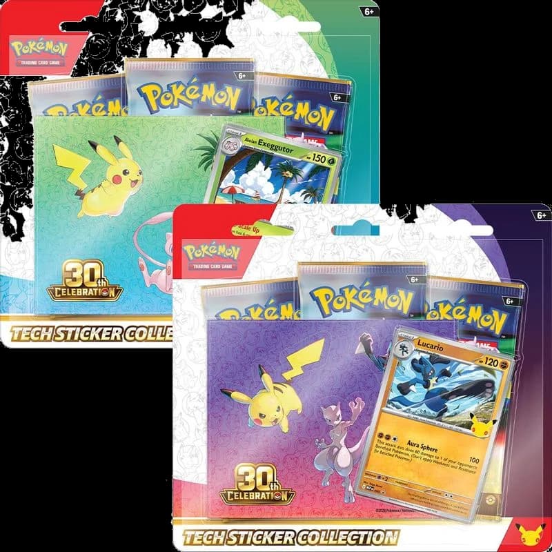 30th Celebration Tech Sticker Collection [Set of 2]