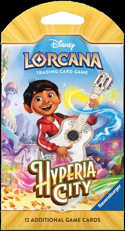 Disney Lorcana: Hyperia City Sleeved Booster Pack